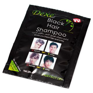 Shampoo Escurecedor de Cabelo Dexe Black Hair Black