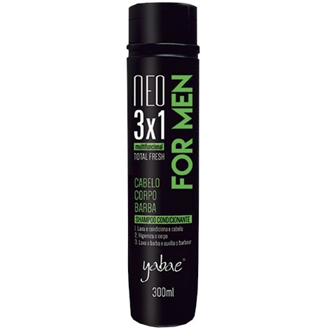 Shampoo For Men 3X1 300ml Yabae