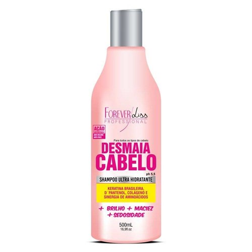 Shampoo Forever Liss Desmaia Cabelo Ultra Hidratante 500 Ml