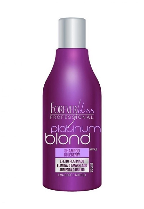Shampoo Forever Liss Matizador Platinum Blond 300Ml
