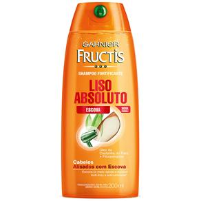 Shampoo Fructis Liso Absoluto Escova - 200 Ml