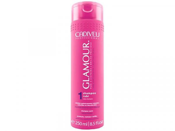 Shampoo Glamour Rubi - Cadiveu 250ml