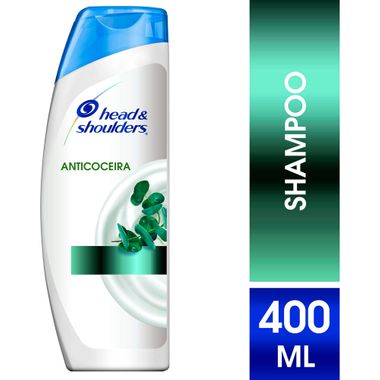 Shampoo Head & Shoulders Anticoceira 400ml Cx. C/ 6 Un.