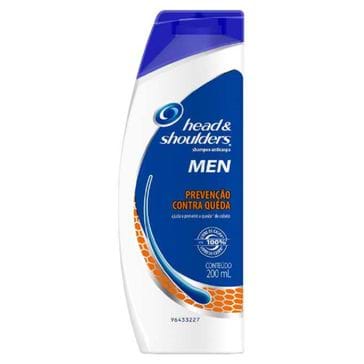 Shampoo Head & Shoulders Prevenção de Queda Masculino 200ml