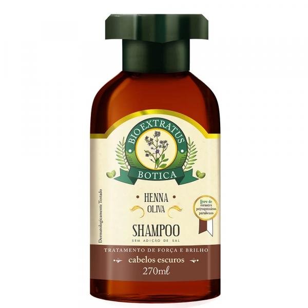 Shampoo Henna Oliva Botica 270ml Bio Extratus