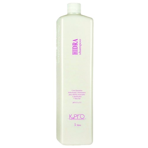 Shampoo Hidra Hidratante Suave Kpro Profissional Sem Sal 1L