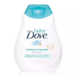 Shampoo Hidratação Enriquecida Dove Baby 200mL
