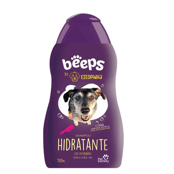 Shampoo Hidratante Pet Society Beeps Estopinha 500ml