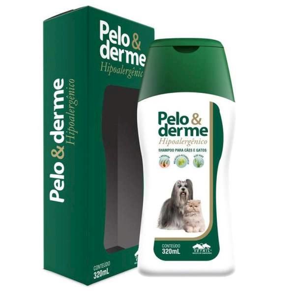 Shampoo Hipoalergênico Pelo Derme 320ml - Vetnil