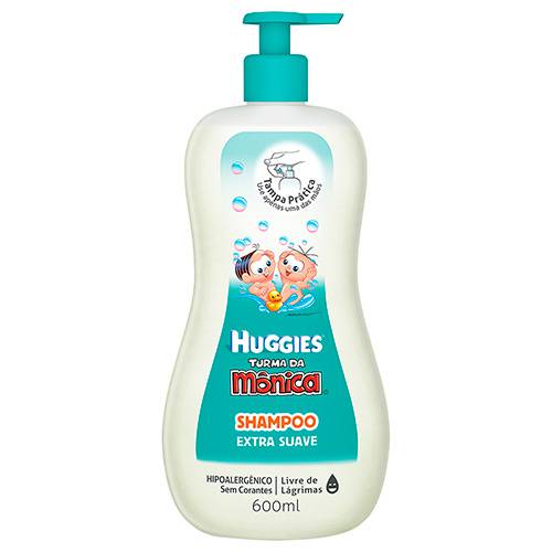 Tamanhos, Medidas e Dimensões do produto Shampoo Huggies Turma da Mônica Suave 600ml