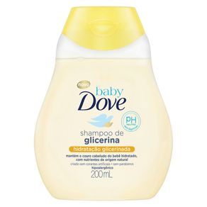 Shampoo Infantil Hidratação Glicerinada Baby Dove 200ml