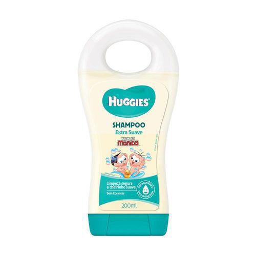 2 Shampoo Infantil Huggies Turma da Mônica Extra Suave 200ml - Turma da Monica