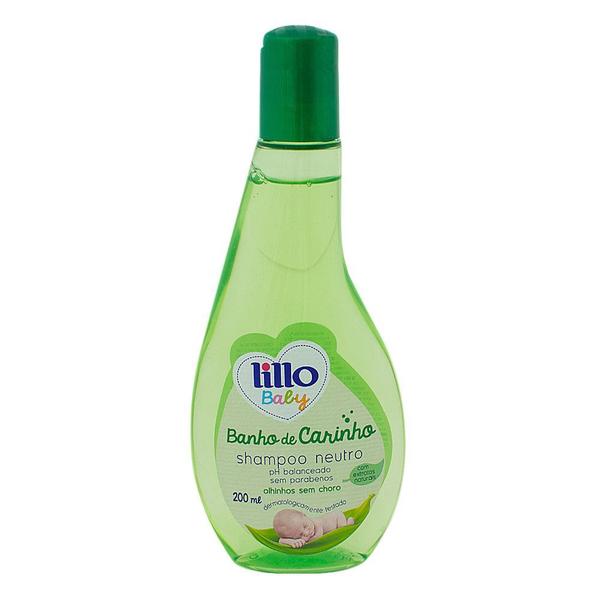 Shampoo Infantil Neutro Lillo Baby Banho de Carinho
