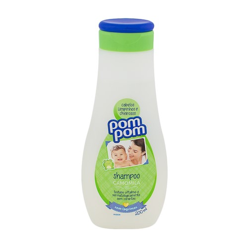 Shampoo Infantil Pom Pom Camomila com 200ml