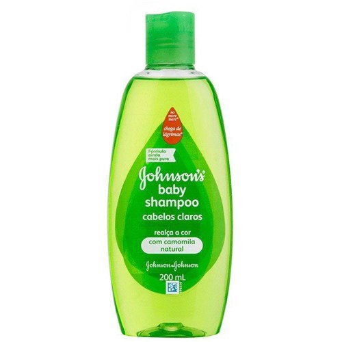 Shampoo Johnson Baby 200Ml Cabelos Claros