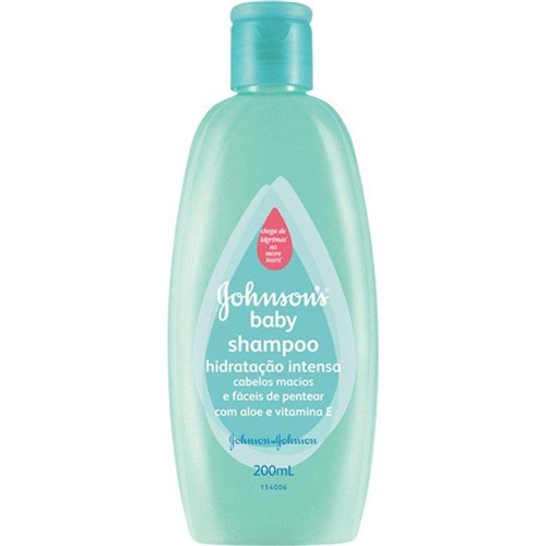 Shampoo Johnson Baby 200Ml Hidratação Intensa