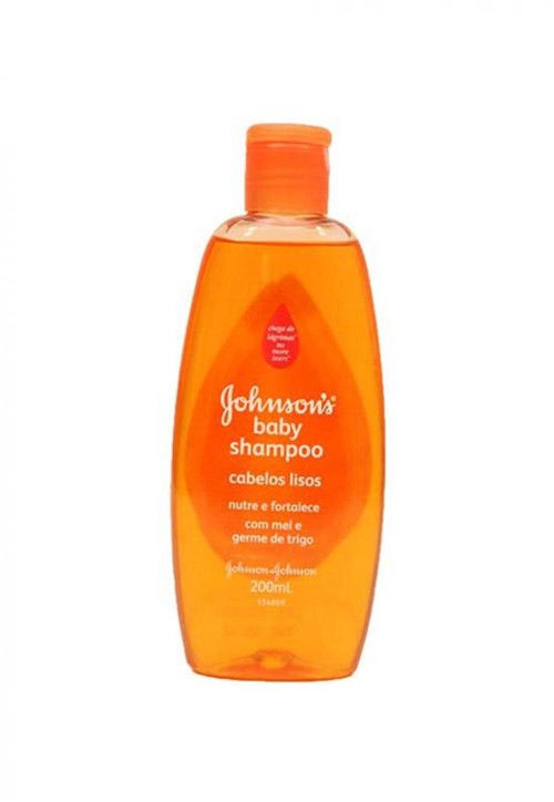 Shampoo Johnson Cabelos Lisos Baby 200Ml