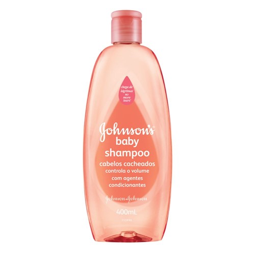 Shampoo Johnson & Johnson Baby Cabelo Cacheados 400ml