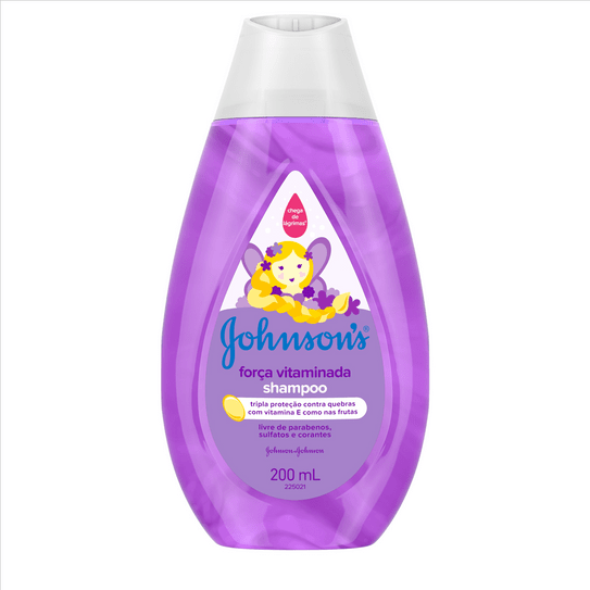 Shampoo Johnson & Johnson Baby Forca Vitaminada 200ml