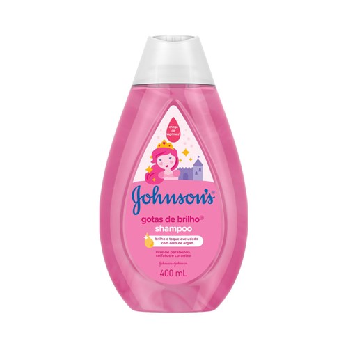 Shampoo Johnson`s Baby Gotas de Brilho 400ml
