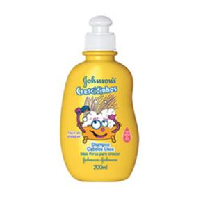 Shampoo Johnson`s Crescidinhos Lisos 200ml