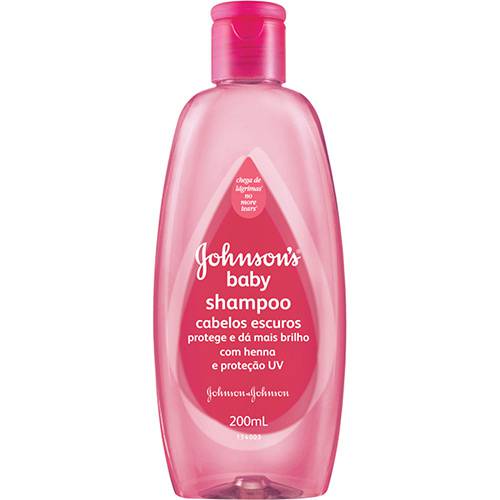 Tamanhos, Medidas e Dimensões do produto Shampoo Johnson's Baby Cabelos Escuros 200ml