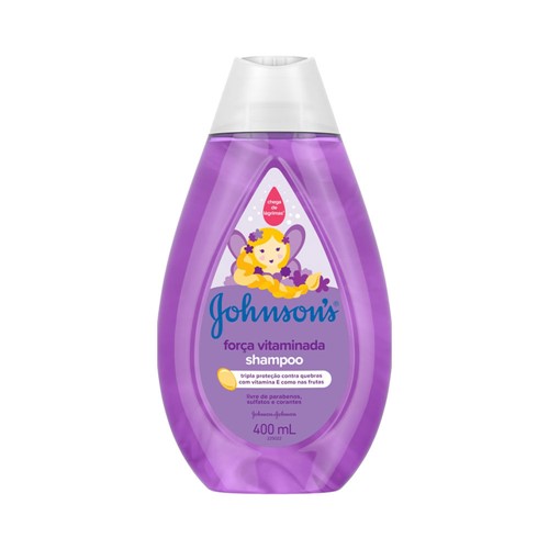 Shampoo Johnson's Baby Força Vitaminada 400ml
