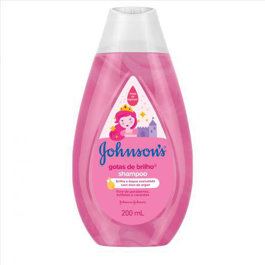 Shampoo Johnson's Baby Gotas de Brilho - 200ml - Johnson'S & Johnson'S