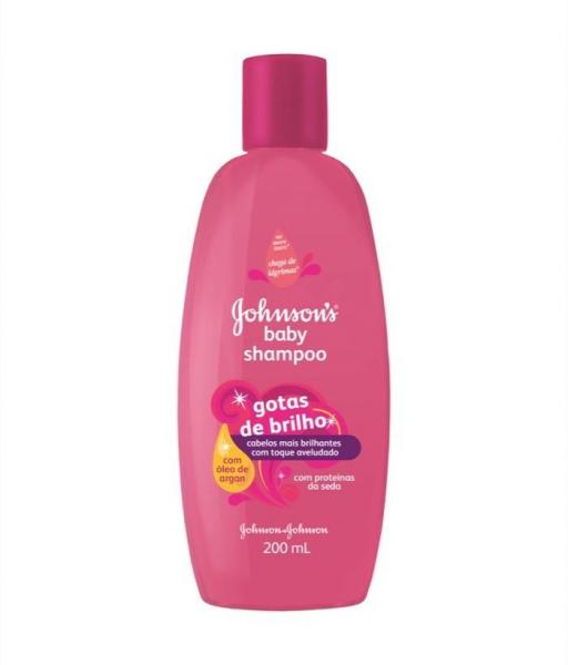Shampoo JOHNSON'S Baby Gotas de Brilho 200ml - Johnsons