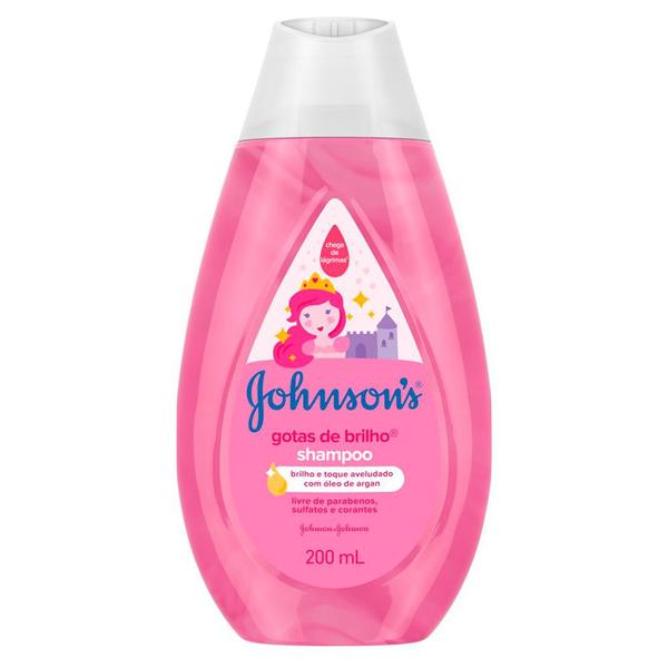 Shampoo Johnson's Baby Gotas de Brilho - 200ml - Johnsons