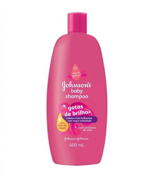 Shampoo JOHNSON'S Baby Gotas de Brilho 400ml - Johnsons