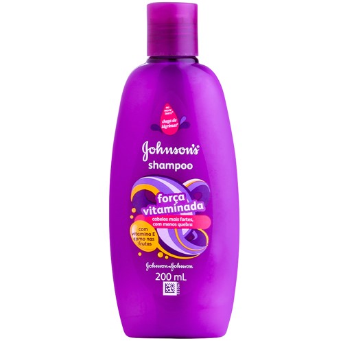 Shampoo Johnson's Força Vitaminada 200ml