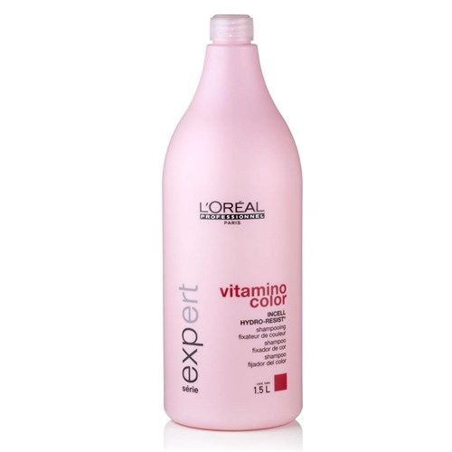 Tudo sobre 'Shampoo L´Oréal Professionnel Vitamino Color 1500 Ml + Brinde Válvula Pump'