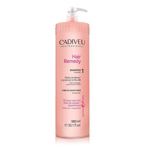Shampoo Lavatório Hair Remedy 980ml - Cadiveu Professional