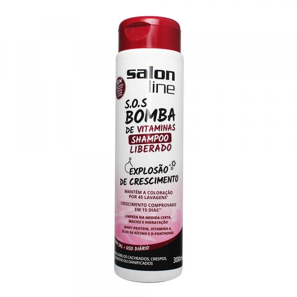 Shampoo Liberado SOS Bomba de Vitaminas 300ml - Salon Line