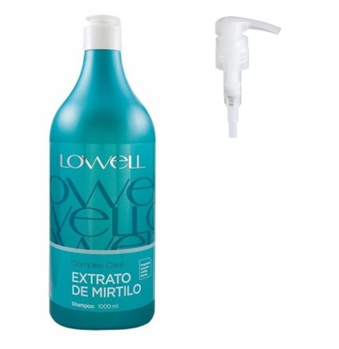 Shampoo Lowell Extrato de Mirtilo 1 Litro