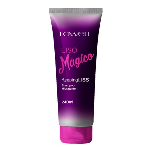 Shampoo Lowell Liso Mágico Keeping Liss Hidratante - 240Ml