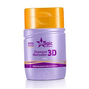 Shampoo Matizador Magic Profissional 3D - 100ml