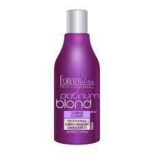 Shampoo Matizador Platinum Blond Blueberry Forever Liss 300ml