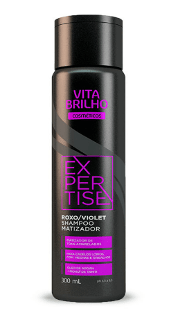 Shampoo Matizador Roxo/violet 300Ml Unidade - Vita Brilho