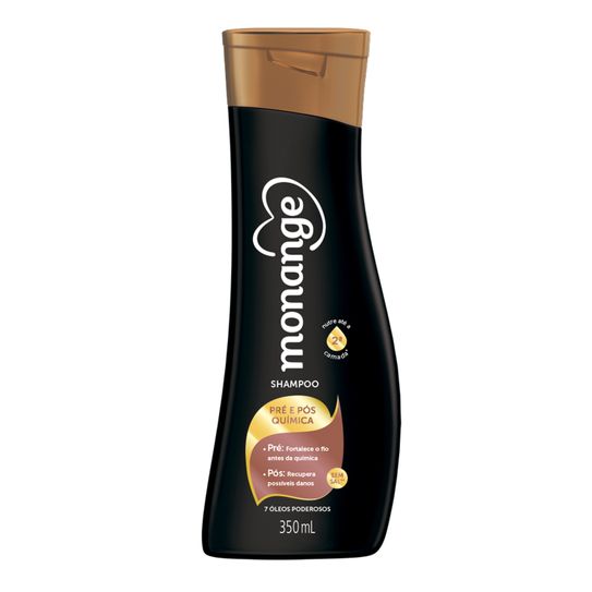 Shampoo Monange Pre e Pos Quimica 350ml
