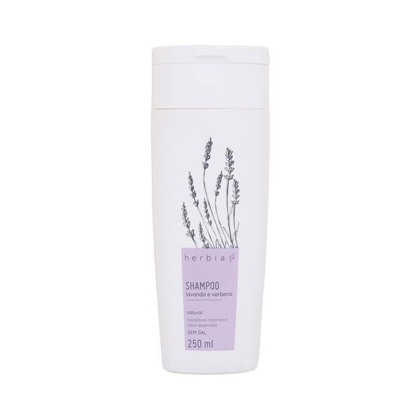 Shampoo Natural Lavanda e Verbena Branca 300ml - Herbia