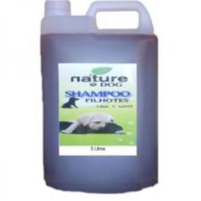 Shampoo Nature Dog para Cães e Gatos Filhotes - 5 Litros
