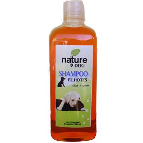 Shampoo Nature Dog para Cães e Gatos - Filhotes 500 Ml