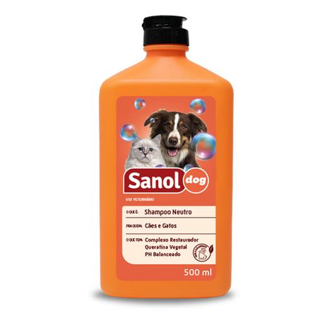 Shampoo Neutro Sanol Dog 500 Ml 500 Ml