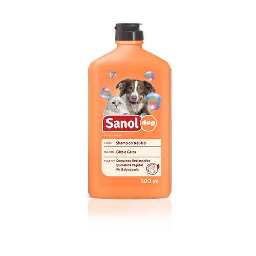 Shampoo Neutro Sanol Dog - 500ml