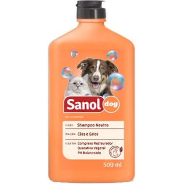 Shampoo Neutro Sanol Dog 500ml
