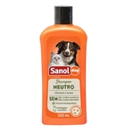 Shampoo Neutro Sanol Dog para Cães e Gatos - Sanol (500 ml)