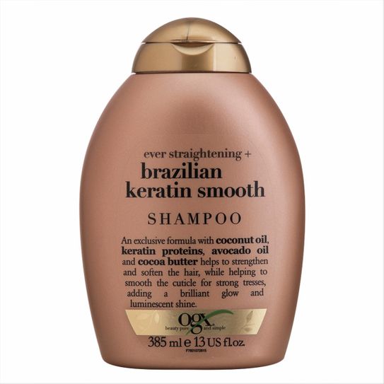Shampoo Ogx Brazilian Keratin Smooth 385ml