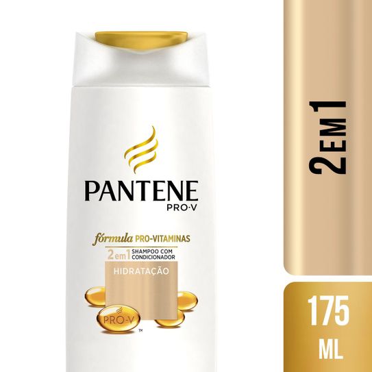Shampoo Pantene Hidratação 2 em 1 175ml